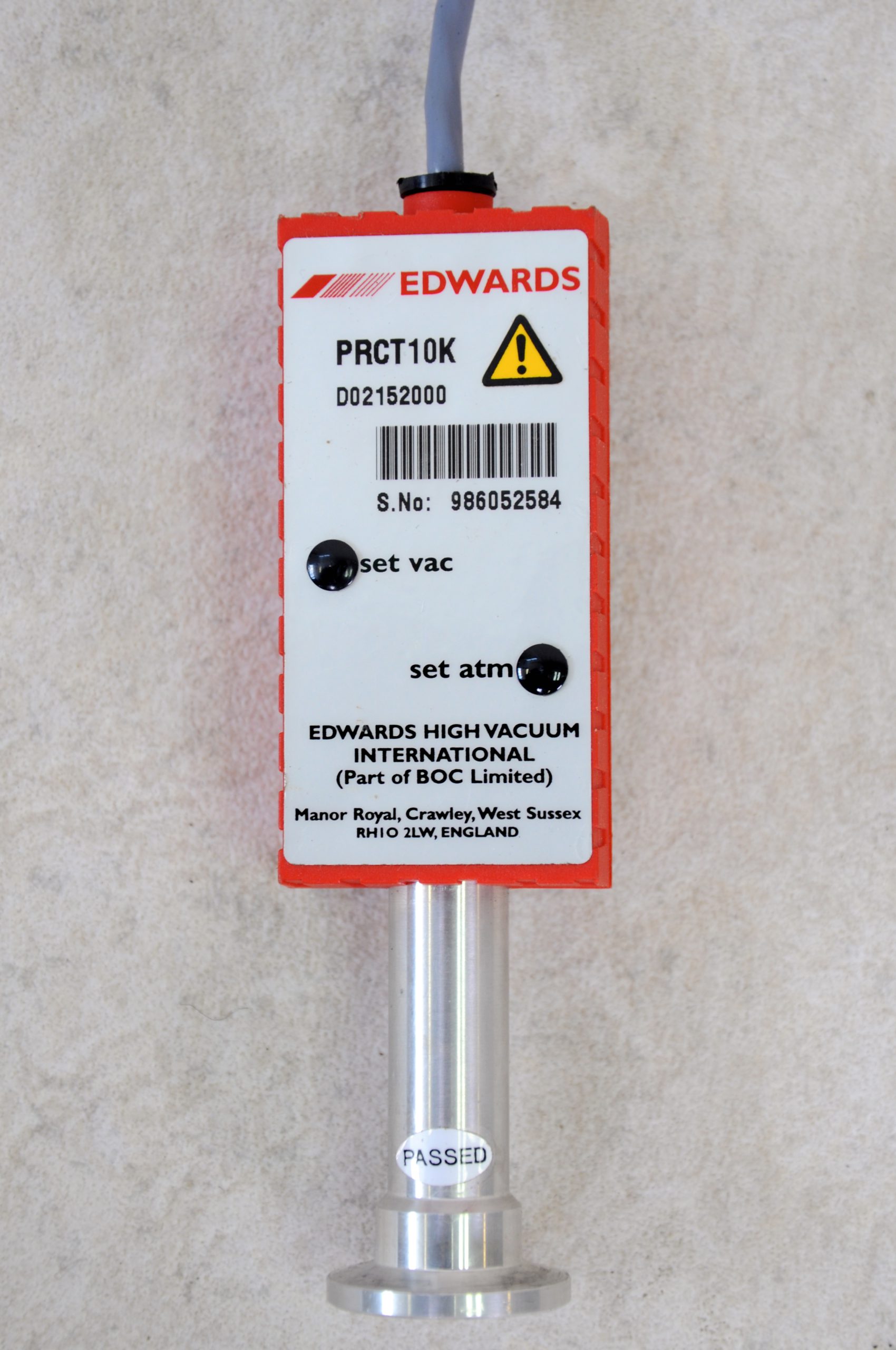 Edwards Vacuum gauge - Gemini BV