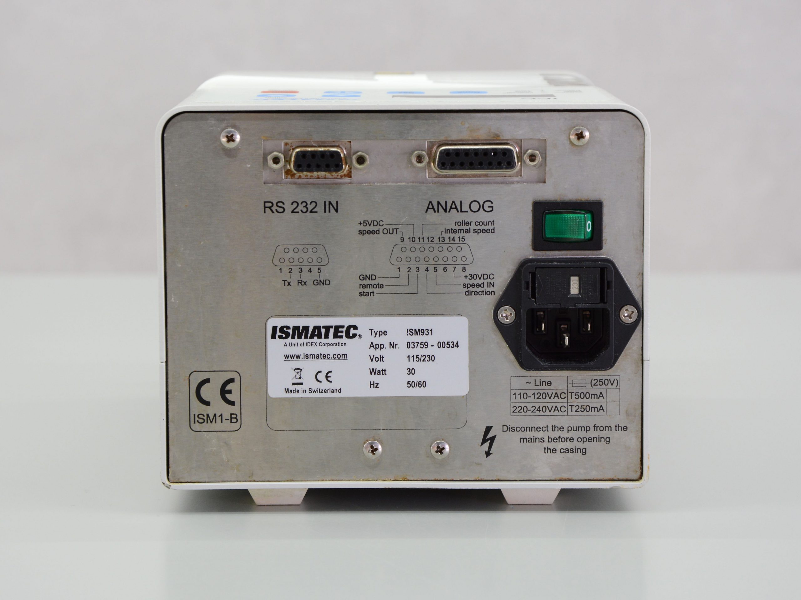 Ismatec IPC Eight-channel multichannel dispenser - Gemini BV